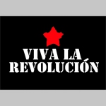 Viva la Revolucion čierne pánske tielko 100%bavlna Fruit of The Loom